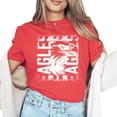 thumbnail image 4 of Eagles Shirt for Teens Women and Men Team Game Day T-Shirts School Spirit Tee Red Shirt Adult Large, 4 of 5