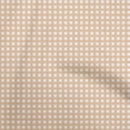 thumbnail image 1 of oneOone Viscose Chiffon Light Peach Fabric Check Craft Projects Decor Fabric Printed By The Yard 42 Inch Wide, 1 of 4