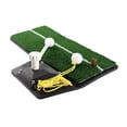 thumbnail image 2 of Entrenador de Swing de Golf, colchoneta de práctica de Swing de Golf, ayuda de entrenamiento de césped Artificial ligero antideslizante con tee de, 2 of 8