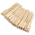 thumbnail image 1 of 200 palitos de bambú natural - Suministro de barbacoa desechable resistente para cocina (A) Likrtyny Para estrenar, 1 of 9