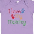 thumbnail image 4 of Inktastic I Love My Mommy Handprints Boys or Girls Baby Bodysuit, 4 of 5