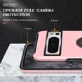 thumbnail image 7 of JTCASES for Googl Pixel 8 Pro Case, Car Mount Bracket 2-layer Hybird Shockproof PC TPU Anti-fall Slim Fit Lightweight Magnetic Cover for Googl Pixel 8 Pro - Rosegold, 7 of 7