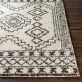 thumbnail image 3 of Taza shag White 5'2" x 7' Global Rectangle Area Rug, 3 of 6