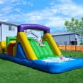 thumbnail image 4 of Relunch 22 ft Commercial PVC Inflatable Bounce House Obstacle Course with Water Slides & Blower for Kids Outdoor Party 22x8x8.2FT, 4 of 9