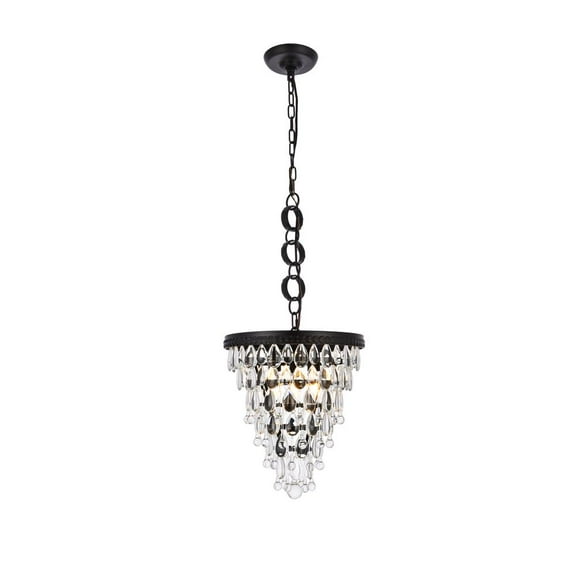 Nordic 3 lights black pendant