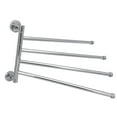 thumbnail image 3 of Toallero de baño Zulema Montado en Pared 4 Brazos Acero inoxidable, 3 of 8