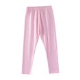 thumbnail image 4 of Girls Cotton Leggings Pants Full Length Basic Leggings Stretchy Legging Footless Tight Pants, 4 of 9