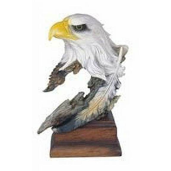 FC Design 12"H Eagle Head Bust Statue Wild Animal Decoration Figurine