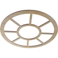 thumbnail image 2 of Ekena Millwork 26"OD x 9 1/2"ID x 3/8"T Grace Wood Fretwork Pierced Ceiling Medallion, Birch, 2 of 3