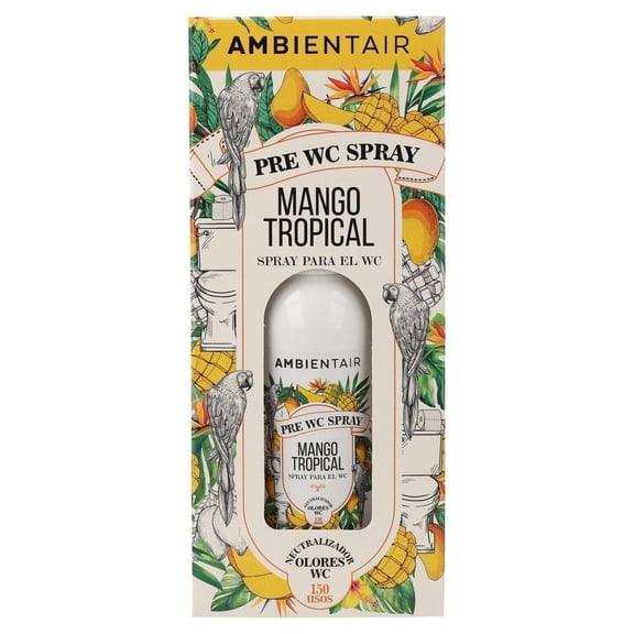 Eliminador de olores Ambientair Pre WC mango 100 ml