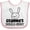White and Pink, variant on Inktastic Grammie Snuggle Bunny Easter Boys or Girls Baby Bib