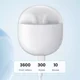 thumbnail image 3 of Auriculares in-ear gamer inalámbricos Haylou Bluetooth X1 Neo blanco, 3 of 8