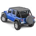 thumbnail image 1 of Persiana para vehículos MasterTop Freedom Mesh Bimini Plus negra, 1 of 6