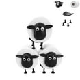 thumbnail image 1 of Juego de portarrollos de papel higiénico BOALORD Sheep, paquete de 3, 1 of 8