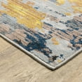 thumbnail image 2 of Style Haven  Caldon Contemporary Abstract Yellow/Gold Area Rug 9'10" X 12'10" 9' x 12' Indoor Living Room, Dining Room, 2 of 5