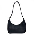 thumbnail image 1 of Retro Mujeres PU Cuero Hobos Underarm Bag Bolso pequeño de color puro (Negro) Likrtyny Para estrenar, 1 of 9