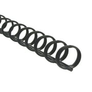 Swingline GBC ZipBind Spines, 1/2", 85 Sheets, Black, 50 Pack
