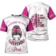 thumbnail image 2 of Personalized Name Breast Cancer Shirt - Survivor Shirts, Pink Cancer Tee S-5XL (Sweatshirt, XL), 2 of 7
