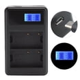 thumbnail image 4 of Camera Battery Charger, LCD Display Safe Shortage Protection Battery Charger  For  D90 D80 D300S D300 D700 D200, 4 of 8
