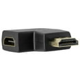 thumbnail image 2 of Element-Hz Flat 90º Male/Female (Left) HDMI Cable Adapter (Black), 2 of 7