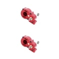 thumbnail image 2 of maskred Axial SCX10 110 Échelle RC Crawler Voiture Boîte de Vitesses Amélioration des Pièces de Performance Rouge 2Set, 2 of 6