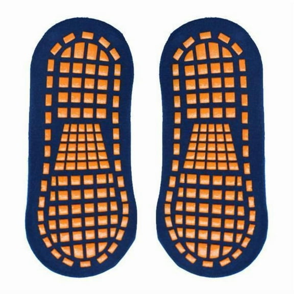 Abbraccia 3xNon-slip floor socks Navy 3 Pcs