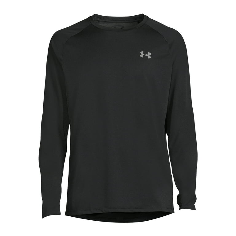 Under Armour Men\'s and Big Men\'s UA Tech T-Shirt with Long Sleeves, Sizes  up to 2XL