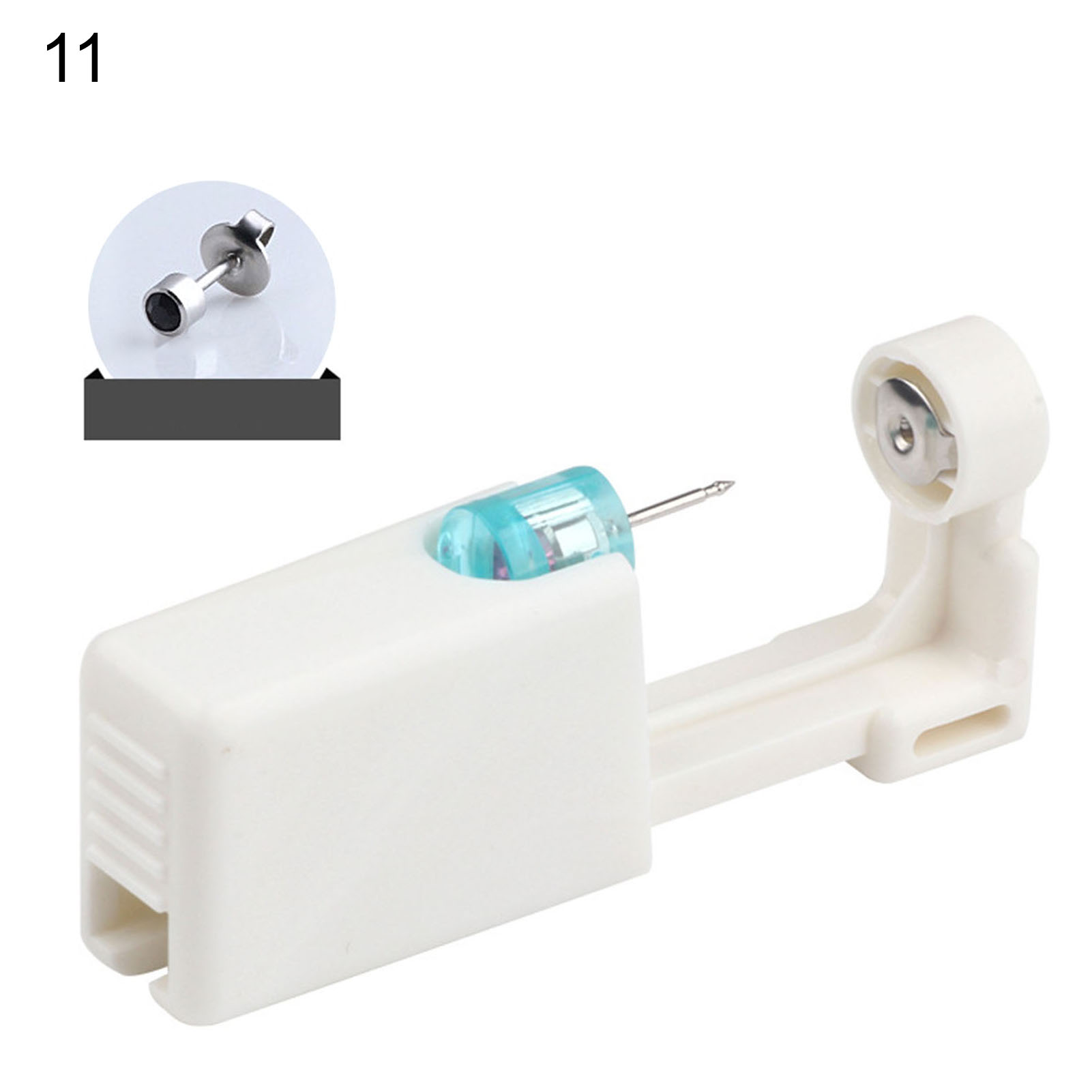 QCTime Ear Piercer Disposable Piercing Stainless Steel No Pain Sturdy