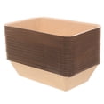 thumbnail image 4 of 50pcs Disposable Barbecue Tray Food Trays Paper Plates For Crawfish Seafood, 4 of 9