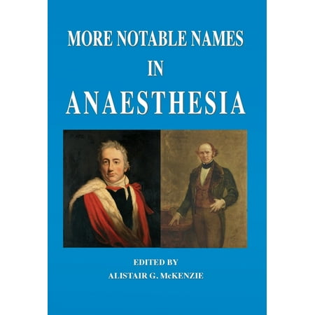 UPC: 9781789631708 | More Notable Names in Anaesthesia (Paperback)