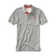 thumbnail image 1 of Aeropostale - Polo de rugby con logo bordado para hombre, gris, grande Aeropostale polo, rugbi, 1 of 1