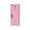 Pink, variant on Mini Locker, Elegant Metal Desktop Cosmetic Makeup Organizer Storage Box for Vanity, Stylish Jewelry Tray for Small Items, Decorations for Home, Gifts for Her, 4.5x4.5x10.8" Light Blue