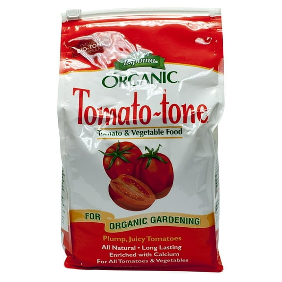 Tomato-tone ITpKXv Organic Fertilizer - FOR ALL YOUR TOMATOES, 36 Pack of Four lb Bags