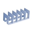 thumbnail image 2 of GROWTH TANK Acrylic Desk File Sorter Clutch Divider for Envelopes Letter Paper Documents Blue, 2 of 8