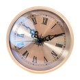 thumbnail image 1 of Shisuyan Diy Silent Clock Insert With Metal Frame Roman Numerals Quartz Clock Mechanism Ideal For Crafts Or Replacing Old Clock Faces, 1 of 8