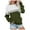 Army Green, variant on Women Blouses Womens 1 Piece Lingerie Olive Color Sweater Sweatshirt Soft Better Sweater Women Long Lined Hoodie Running Cold Weather Women's plus Size Winter Shirts Striped Tape Sweatshirt Army