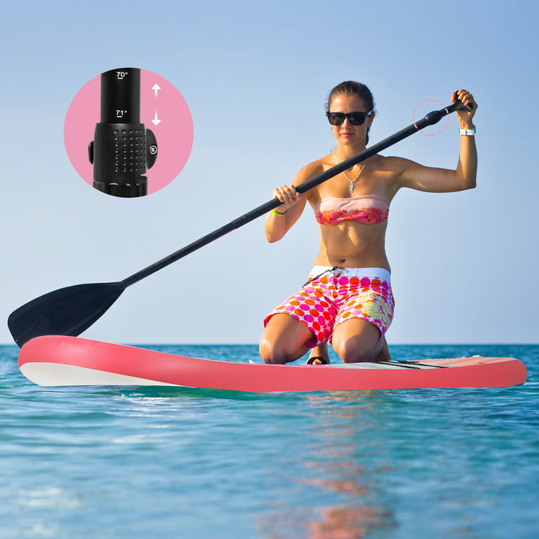 Elecwish 11 Ft Inflatable Stand Up Paddle Board With Kayak Seat, Non-Slip  Deck Sup Paddle Board With Premium Kayak And Sup Accessories & Backpack,  Pink Flower - Walmart.Com
