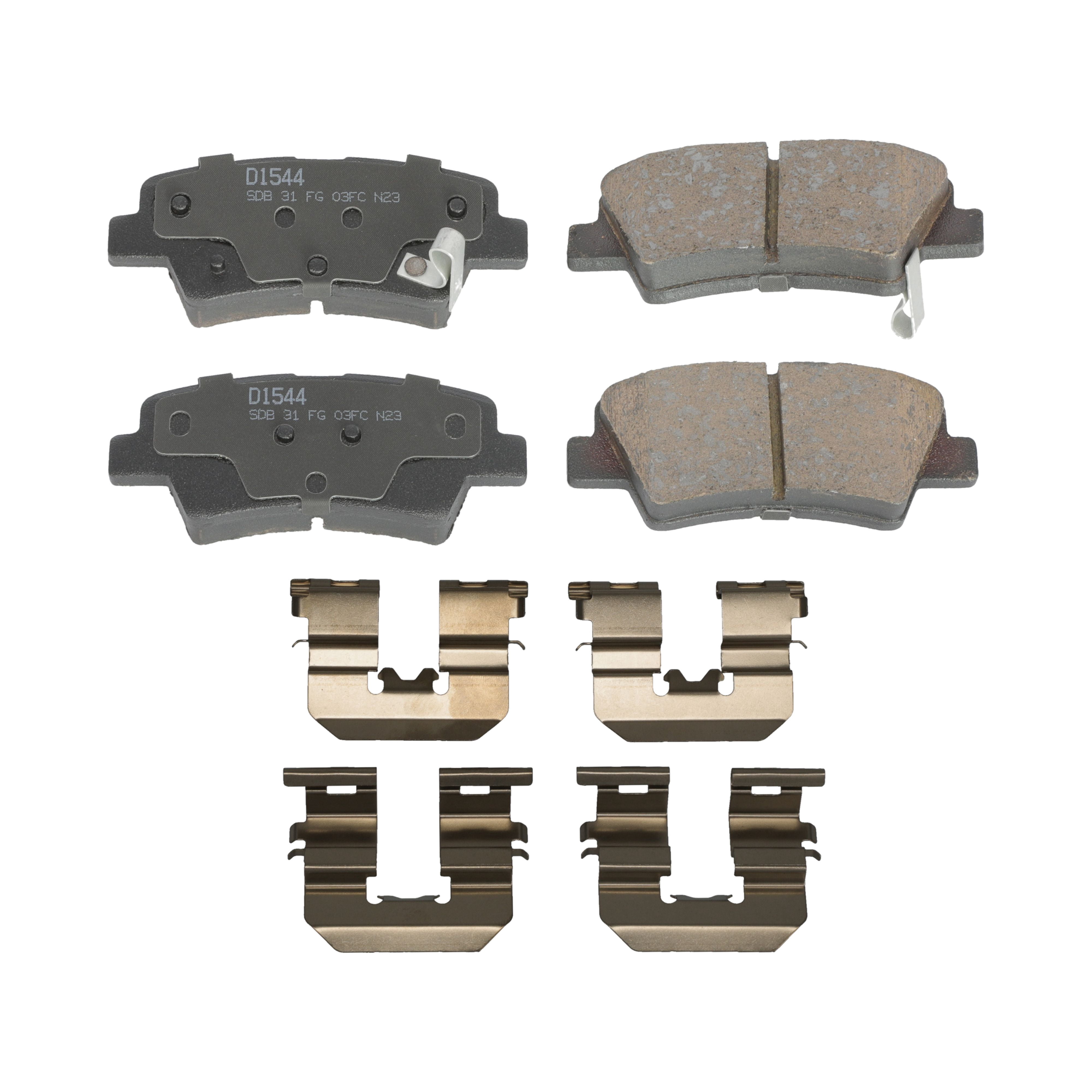 Winstop Brake Pad Set, Rear WS.1544.0.C, Hyundai Elantra 2016-2011