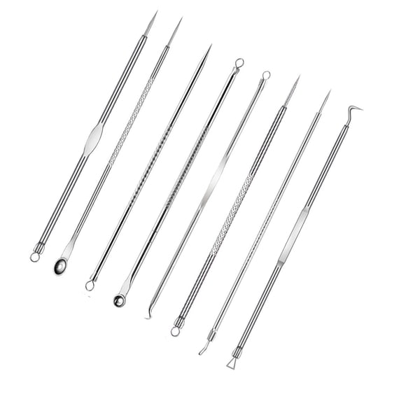 Billuyoard 7 unids/set Kit de herramientas de eliminación de espinillas herramientas prácticas de espinillas herramientas de cuidado Facial Almacenamiento y organización del hogar