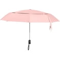 thumbnail image 1 of Coolibar UPF 50 42 Inch Sodalis Travel Umbrella - Sun Protective One Size- Light Rose, 1 of 3