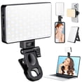 thumbnail image 1 of Luz LED para selfies MACTREM 120 con 3000 mAh para iPhone y más, 1 of 8
