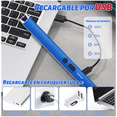 thumbnail image 5 of 2pcs Usb Encendedor Eléctrico Portátil Recargable De Cocina Eo Safe Imports Negro Azul, 5 of 5