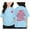 Sky Blue, variant on Kiijoy Toddler Girls' T-Shirt Letter Print Short Sleeve T Shirt Children's Casual Tshirt