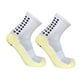 thumbnail image 2 of Calcetines medios antideslizantes, engrosamiento cómodo soporte biselado algodón agarre seguro calcetines medios transpirables reductoras lesiones para fútbol, 2 of 8