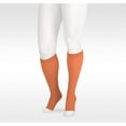 thumbnail image 2 of Juzo 2002 Soft Open Toe Knee Highs w/Silicone Band Border - 30-40 mmHg Reg Black II, 2 of 5