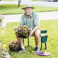 thumbnail image 4 of Folding Sturdy Garden Kneeler Gardener Kneeling Pad & Cushion Seat Knee Pad Seat Green, 4 of 5