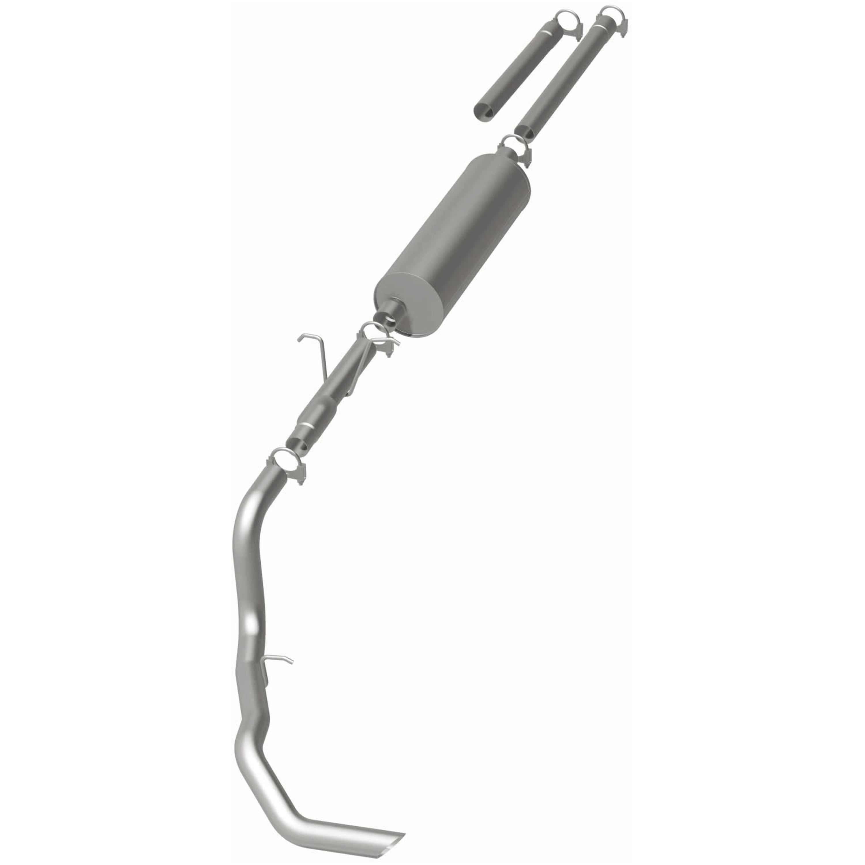 BRExhaust OE Replacement Exhaust System Kit 106-0203: Compatible with 1987-1996 Ford F-150 4.9L, 1987-1995 Ford F-150 5.0L