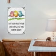 thumbnail image 6 of Noete 8x12 Inch Bird Decor Tin Sign "Don't Worry About a Thing" Inspirational Wall Art, Vintage Tin Sign for Home, Farmhouse, Office, Gift for Friends & Family, 6 of 8