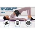 thumbnail image 3 of Exercise Hip Thrust Belt - Dumbbell Hip Thrust Belt, Thicken & Widen, Comfortable for Dumbbells, Kettlebells or Plates, Slip Padding, Gym or Home Workouts, 3 of 6
