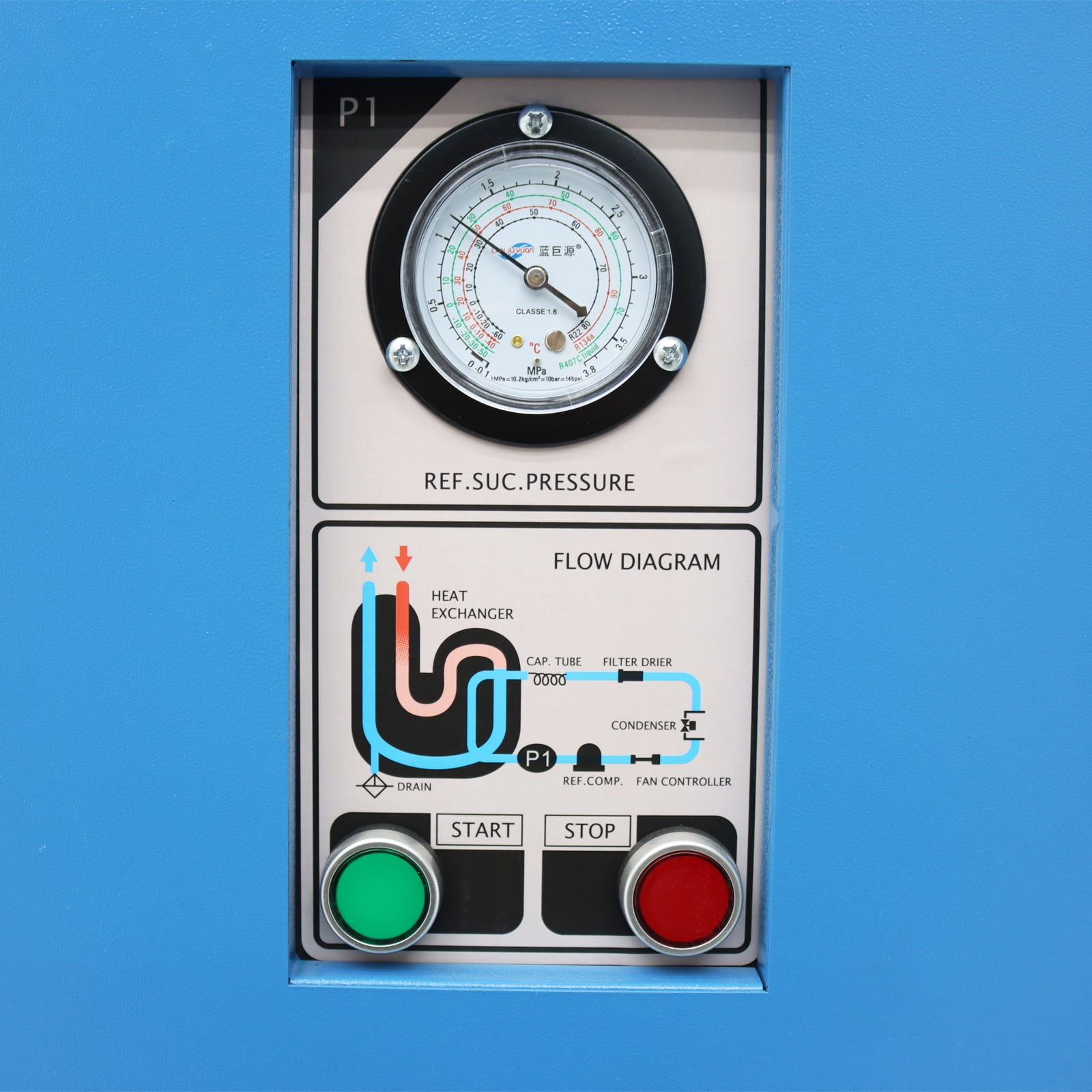 30C Refrigerating Freeze Dryer Air Compressor Machine 220V